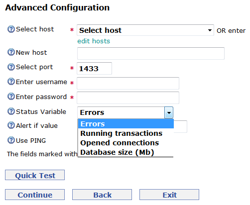 Access the variables